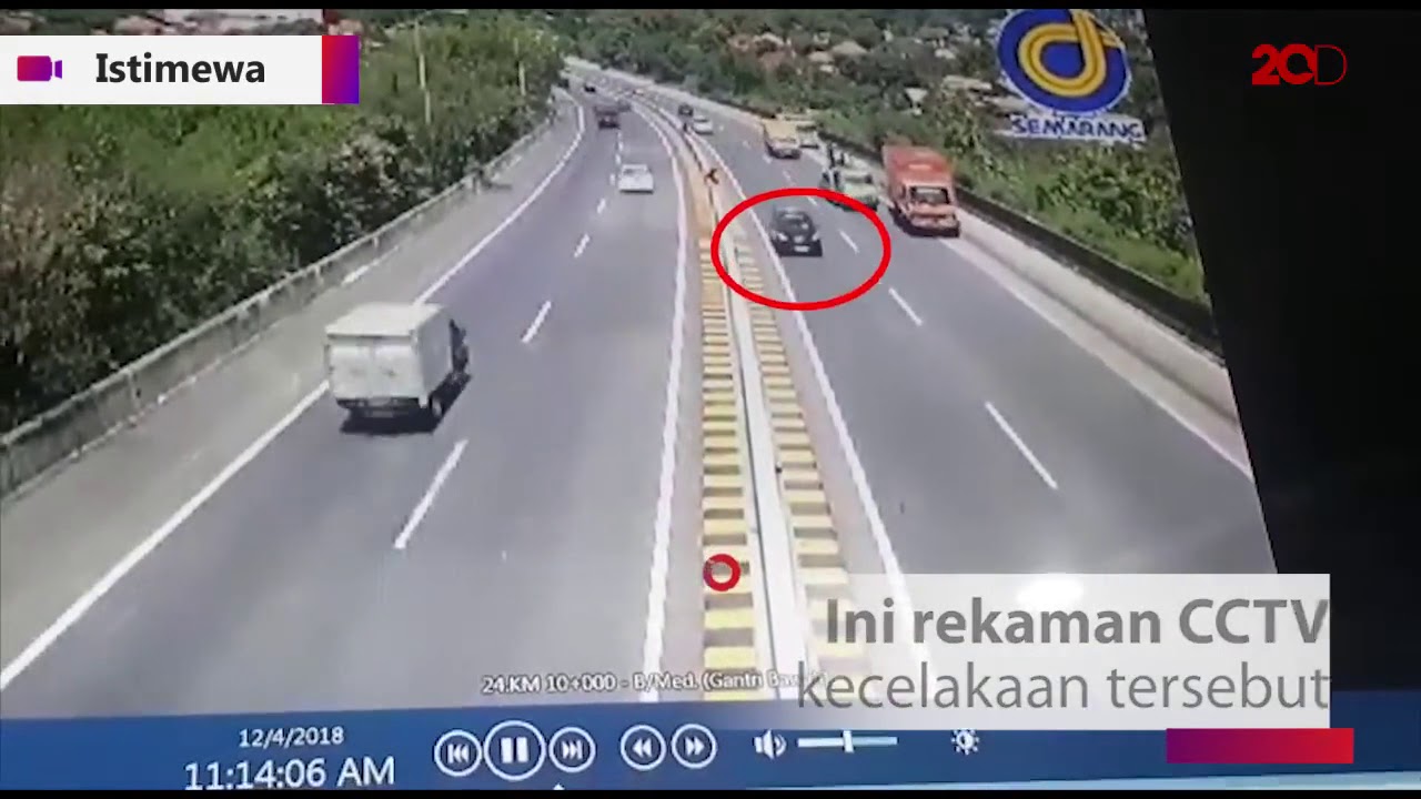 Video CCTV Detik-detik Kecelakaan Nh Dini