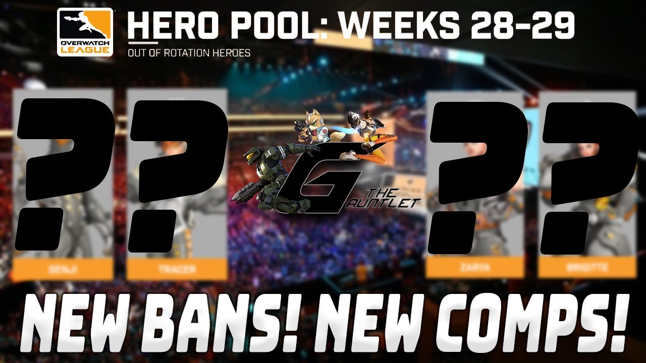 SPICY BANS PART 2 🔥🥵 (No More Genji) !! I The Gauntlet's Overwatch League Week 28-29 Hero Pool