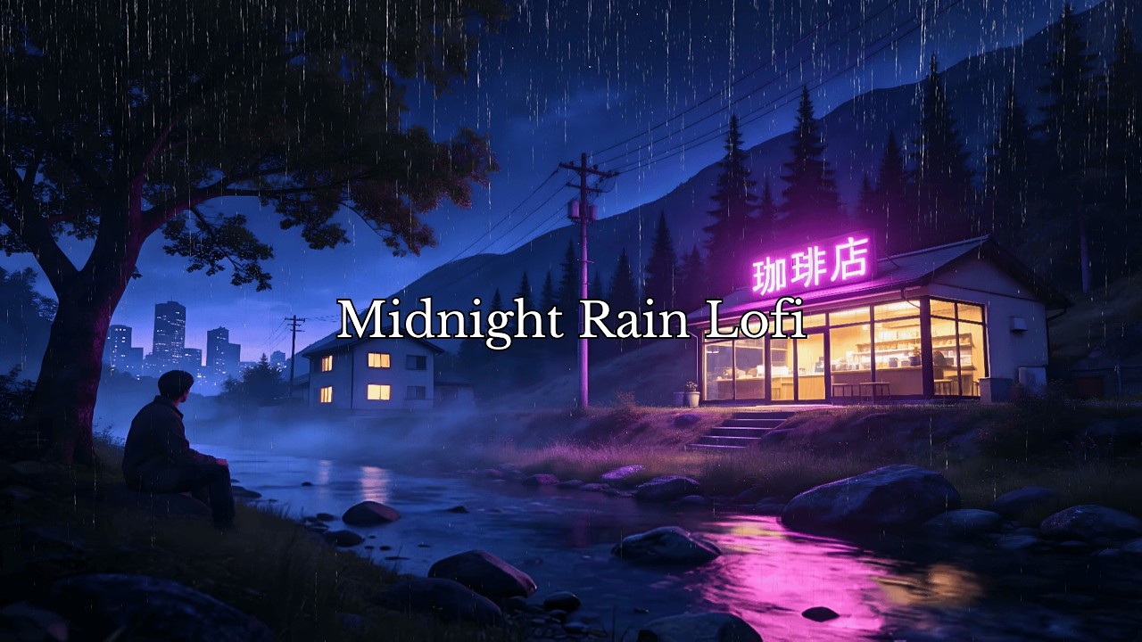 Midnight Rain Lofi — Tokyo Coffee Shop Vibes | Deep Focus