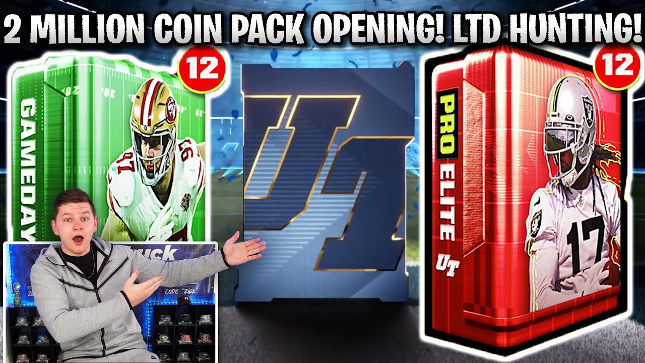 2 MILLION COIN PACK OPENING! LTD HUNTING! | MADDEN 23 ULTIMATE TEAM