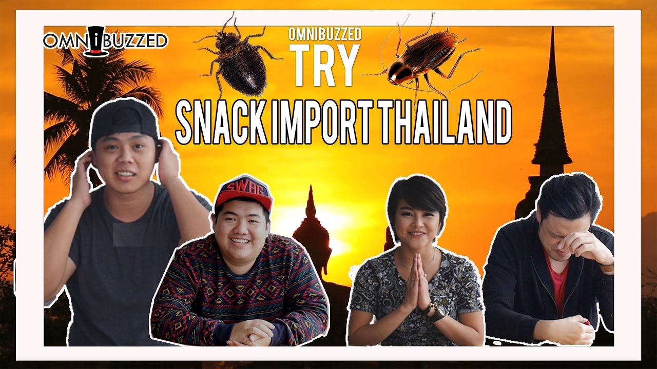 Nyobain snack Import Thailand - Omnibuzzed Try