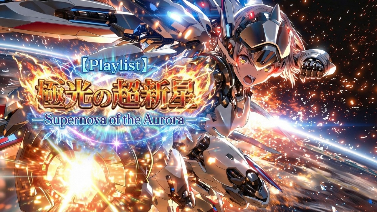 【Playlist】極光の超新星 — Supernova of the Aurora — ｜Anime OP × Symphonic Metal × Epic Space Battle｜