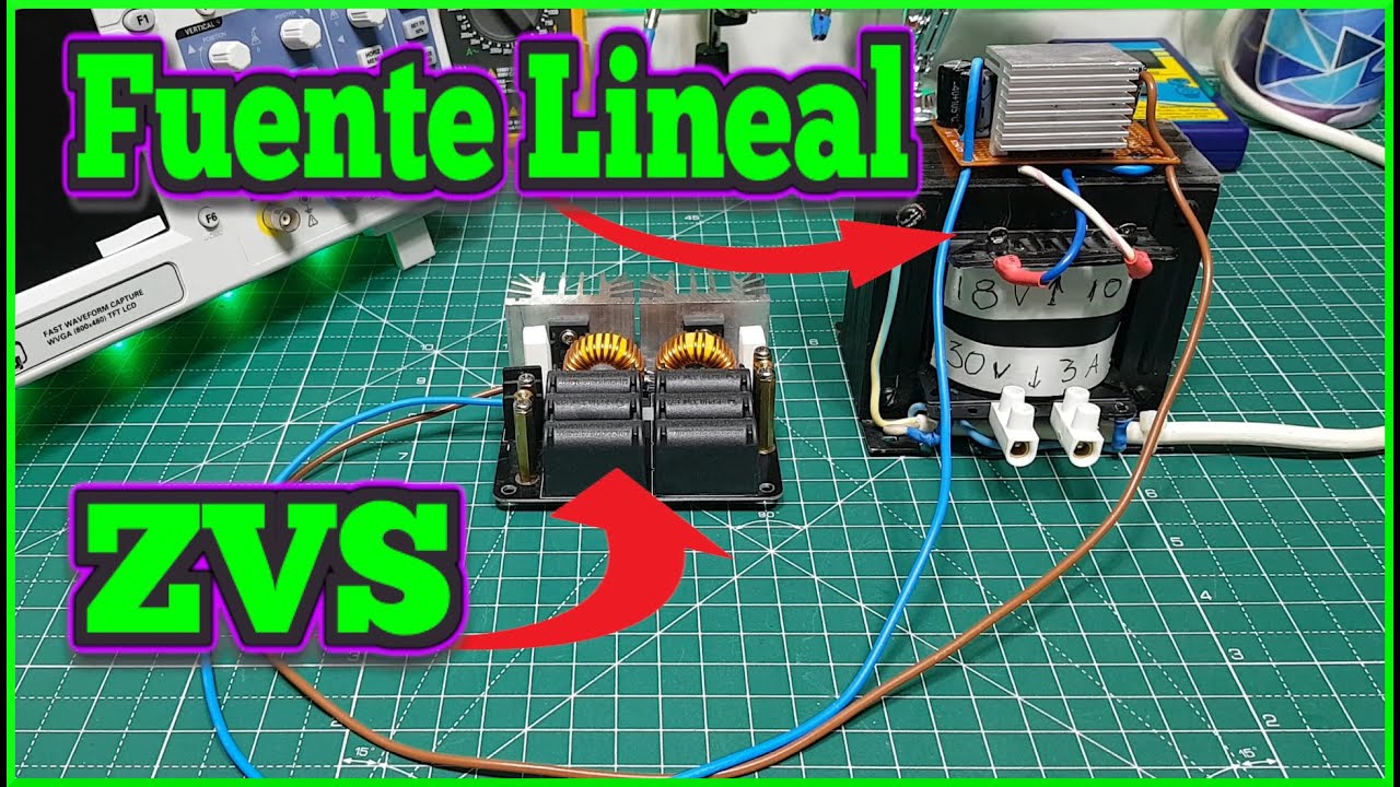 Fuente Lineal No Regulada para la ZVS