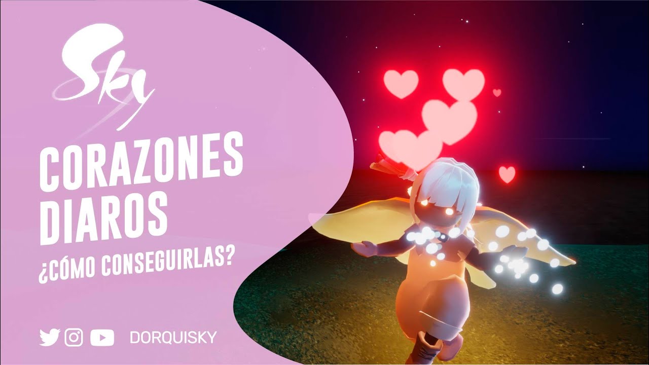 COMO CONSEGUIR CORAZONES DIARIOS | Sky: children of the ligh