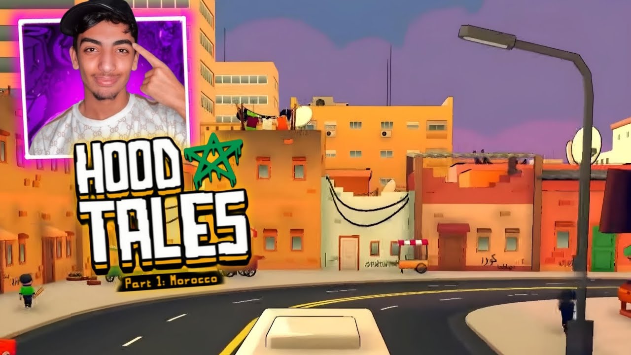 جربت لعبة مغريبية 💯 Hood Tales 😂✨