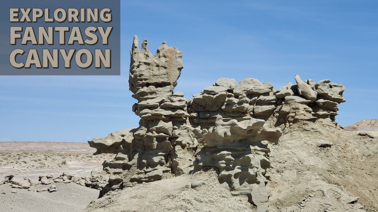 12 Exploring Fantasy Canyon- Vernal, Ut