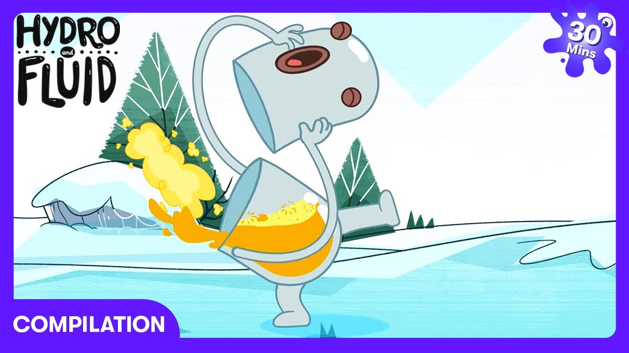 Hydro and Fluid - Diversão Fora de Época | Desenhos Infantis | WildBrain Hall da Fama