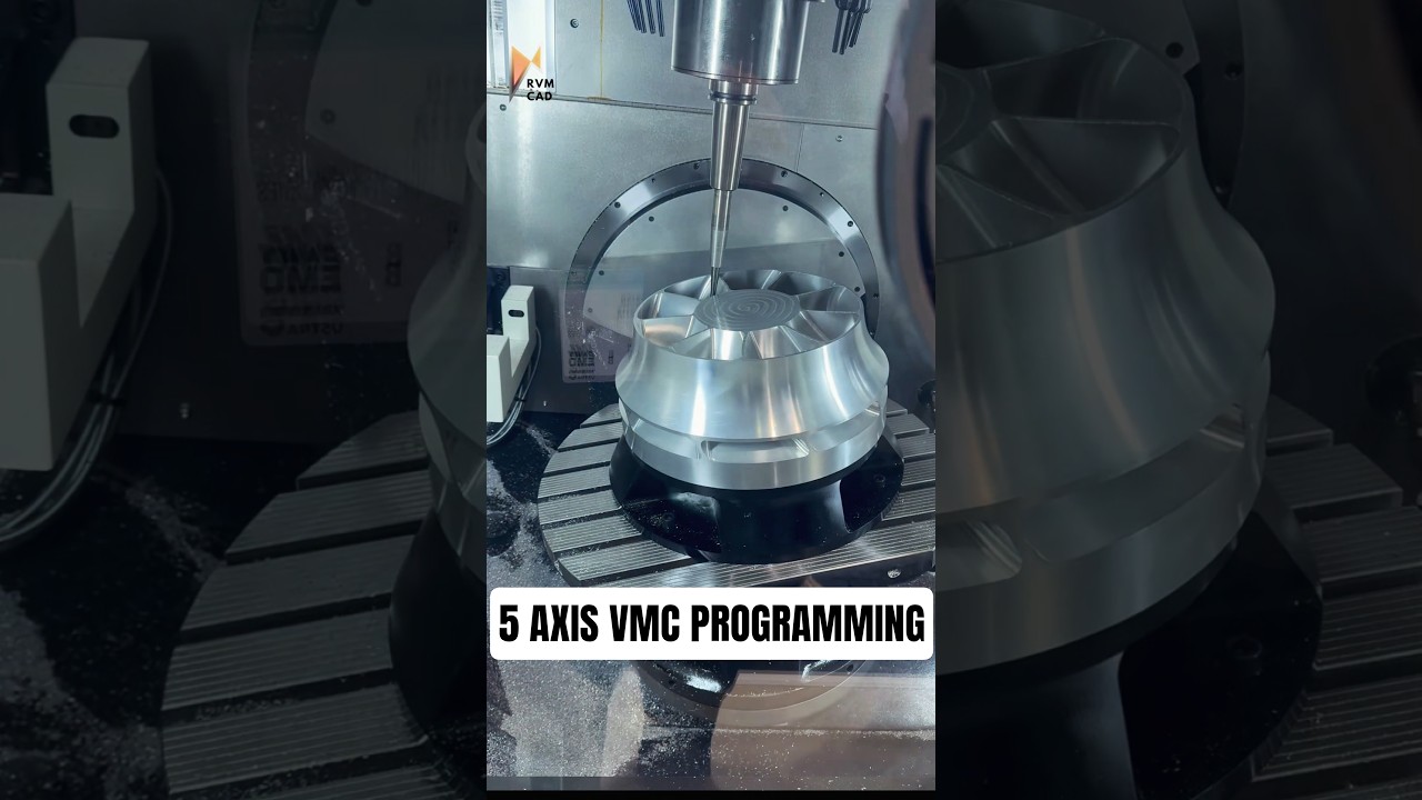 Multi-Axis VMC Programming | Types of Milling Machines - RVM CAD
