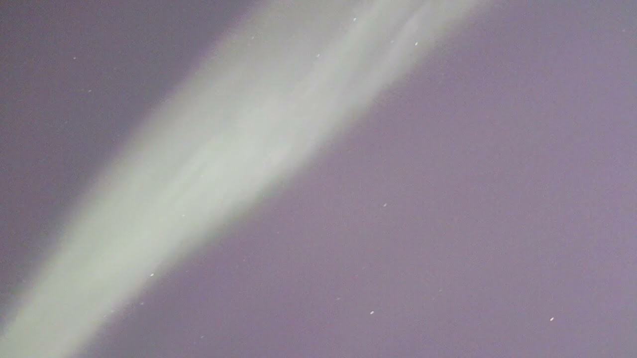 A simple footage of Aurora seen in Norway (20/01/2026) (1): SiOnyx Aurora Pro.
