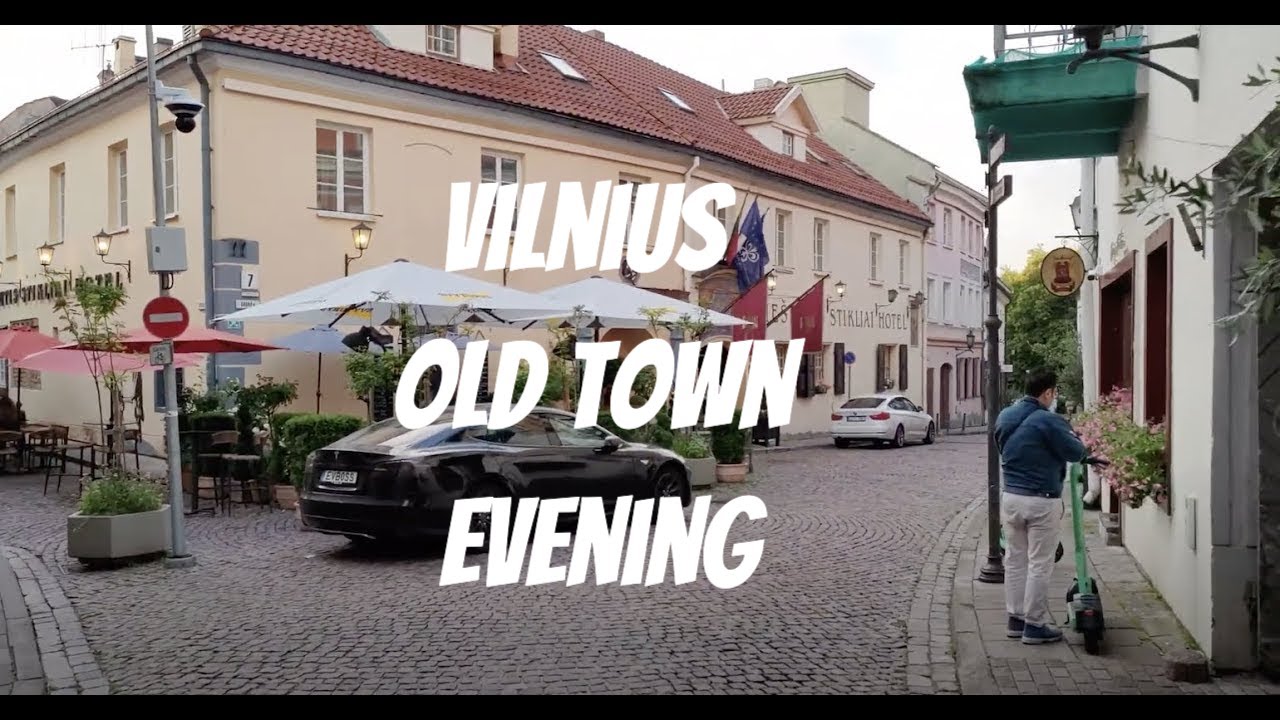 Lithuania - Vilnius - Summer evening in the Old Town - 2022