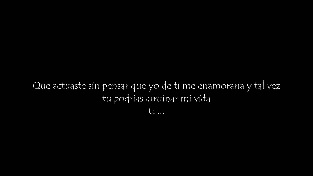 Lu-Una Confusi&oacute;n-Letra