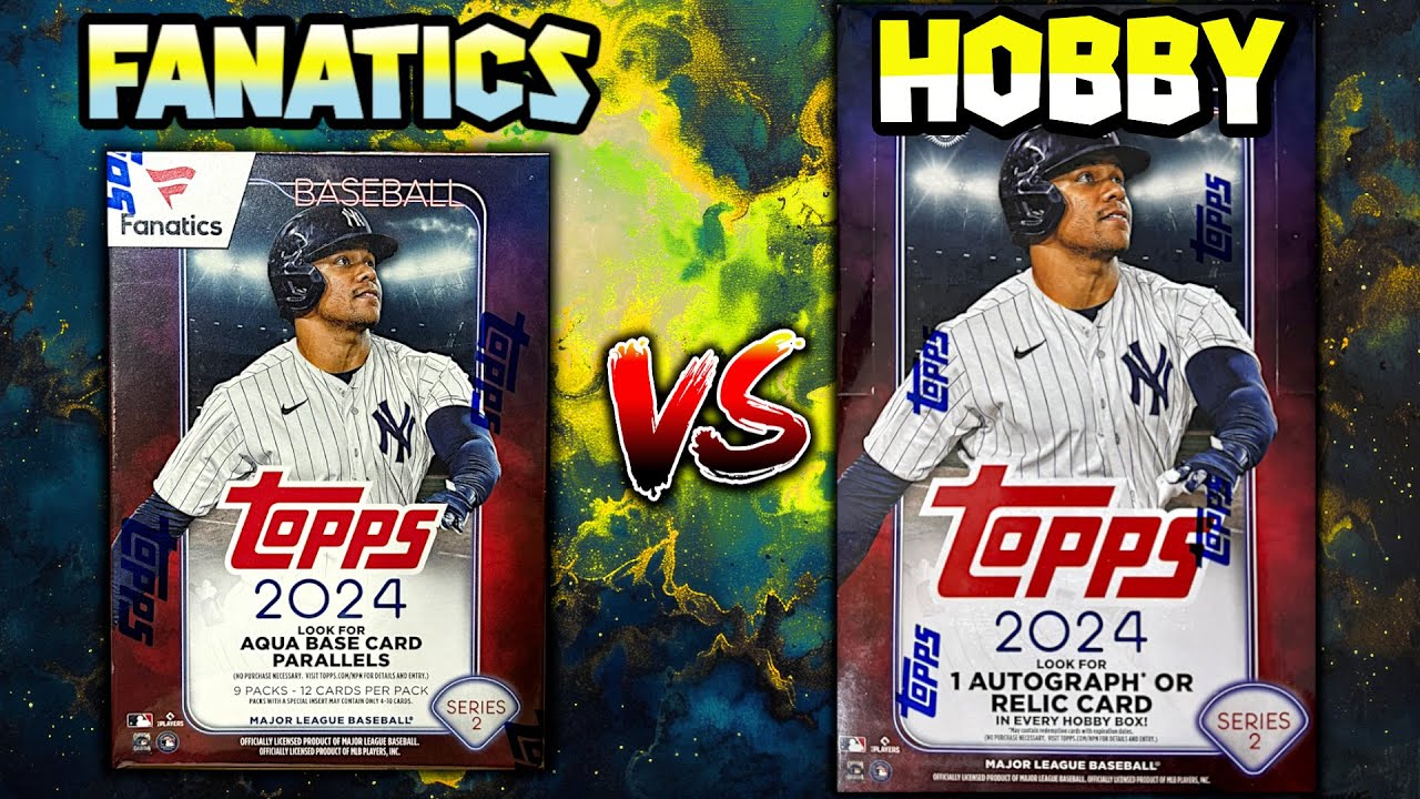 3 FANATICS Boxes or 1 HOBBY Box??? 2024 TOPPS SERIES 2 PC RIP