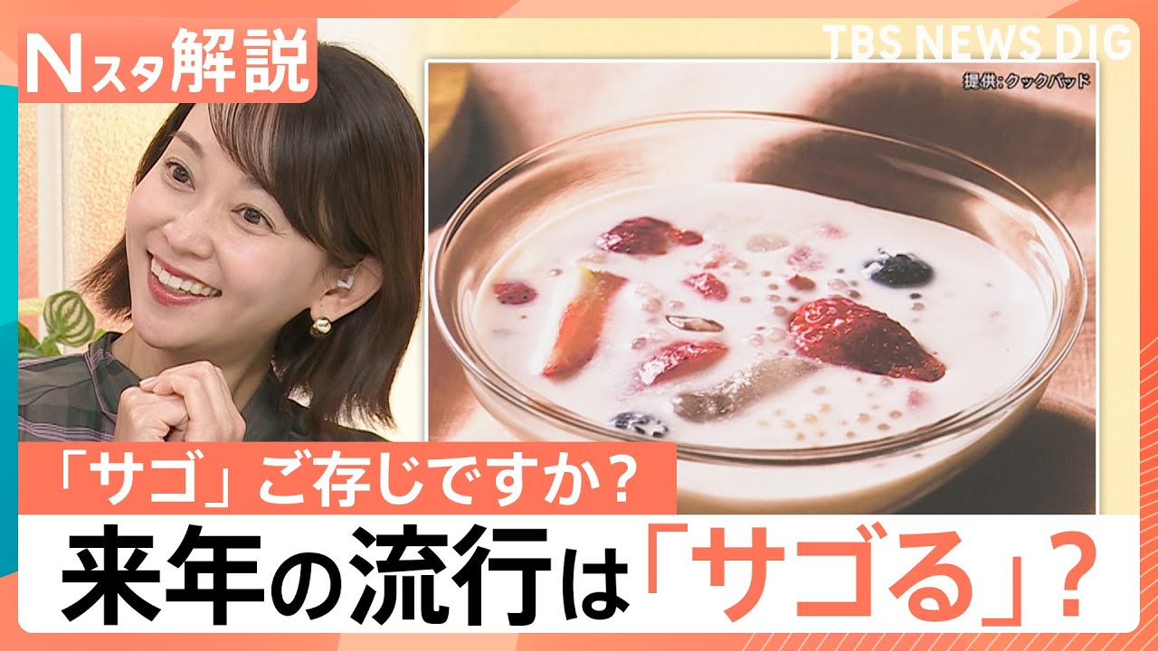 【「サゴ」ってなあに？】来年流行る？ せいろ・麻辣湯・生ドーナツ 今年の食トレンド大賞発表【Nスタ解説】｜TBS NEWS DIG