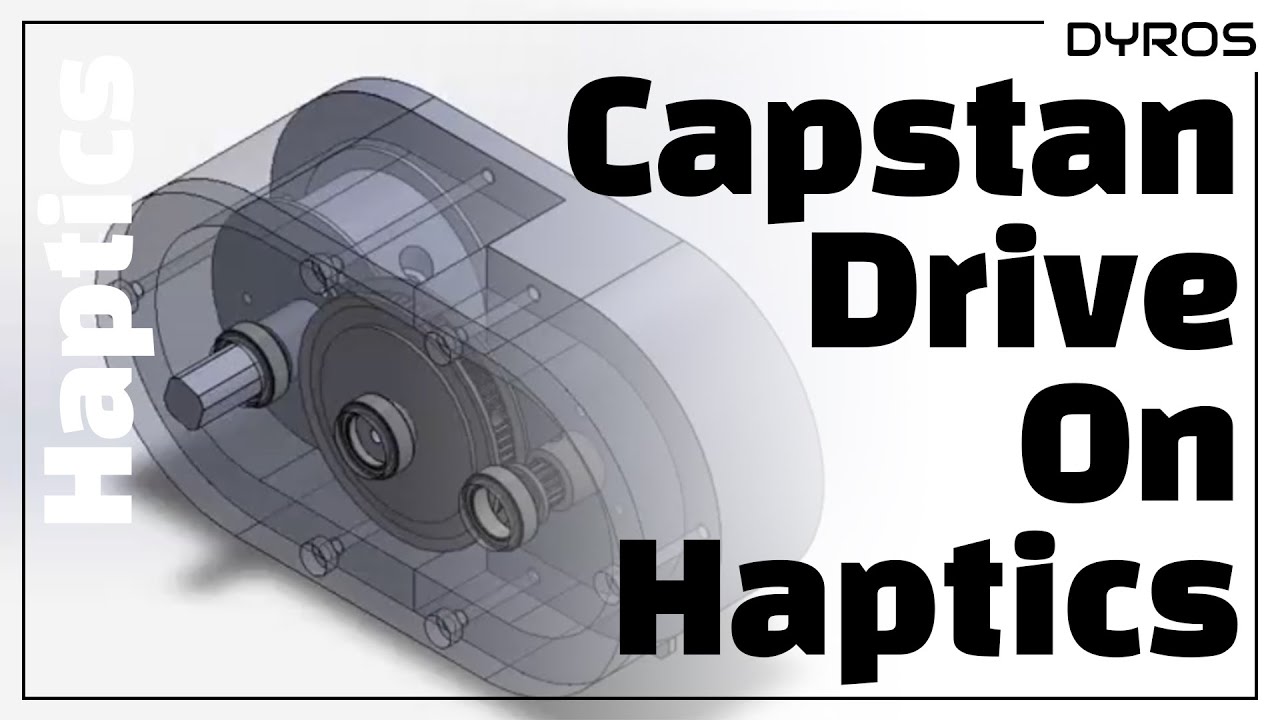 [Lab Meeting] Capstan Drive 구조를 활용한 손목 햅틱 장치 설계 i
