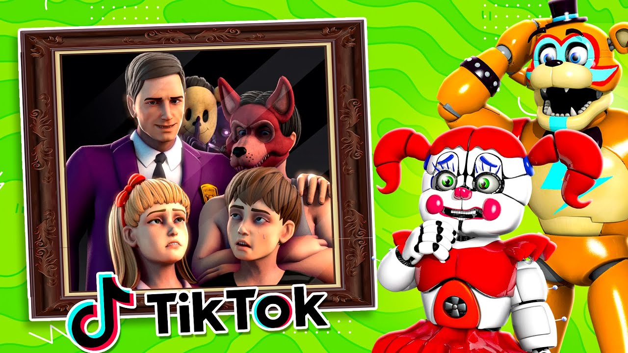 Watching EVEN MORE Afton Family Drama Tiktoks with Circus Baby