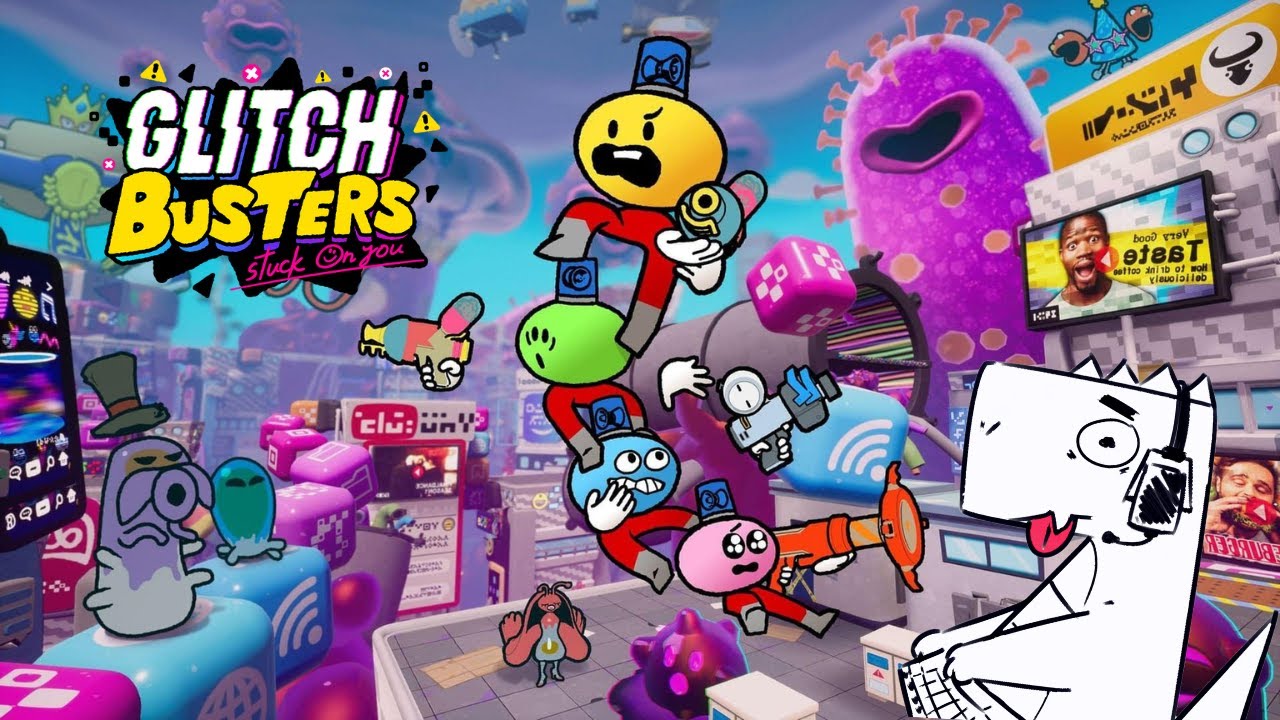Glitch Busters: Stuck On You (Demo) - A VERY CUTE SHOOTER THAT NEED TO BE TRIED