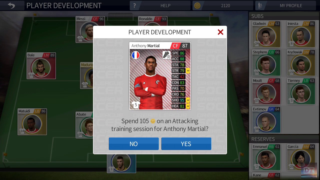 Dream League Soccer 2016 - Team Management and Player Development