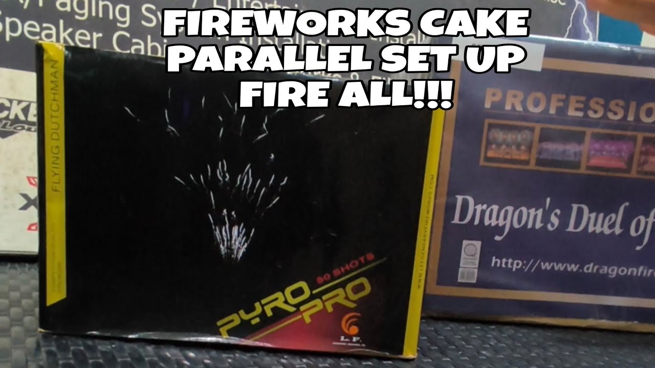 Fire all!!! DIY Fireworks Parallel Set Up #paputok #feuerwerk #vuurwerk #diy #fyp #newyearseve2026