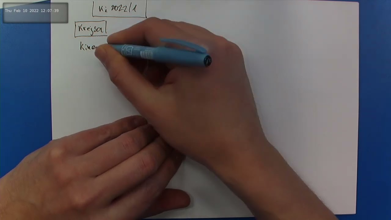 Kinematika 2022 - záznam streamu přednášky č. 1