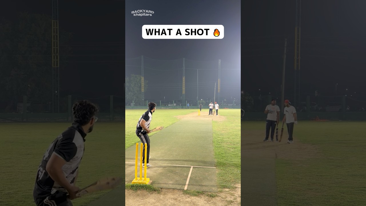 What a Shot on First Ball 🤯 Cricket Batsman Hitting Class Six to Pace Bowling 🏏 #cricket #shorts