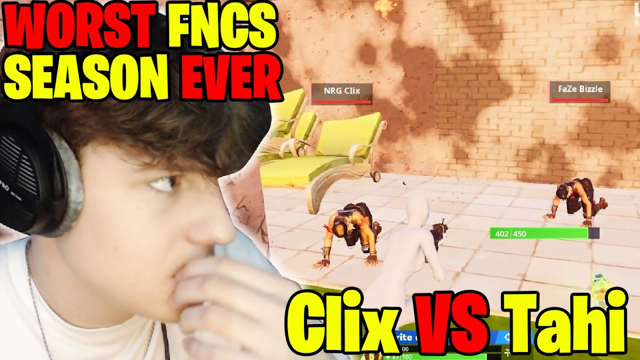 Clix VS Tahi For Sweaty Sands in FNCS Heats - Who WON? 6/6 Games