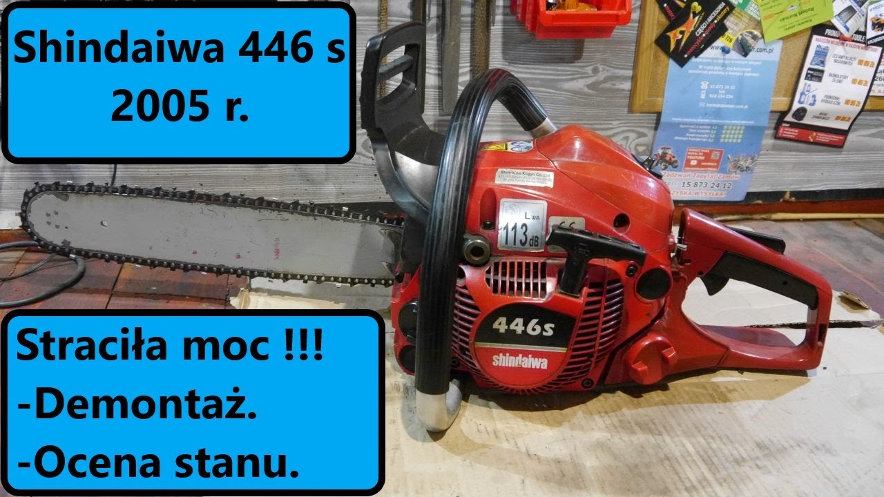 #rpgarażowo. Shindaiwa  z 2005. Po 20 latach się poddała. Weryfikacja części. Czy da się naprawić ?