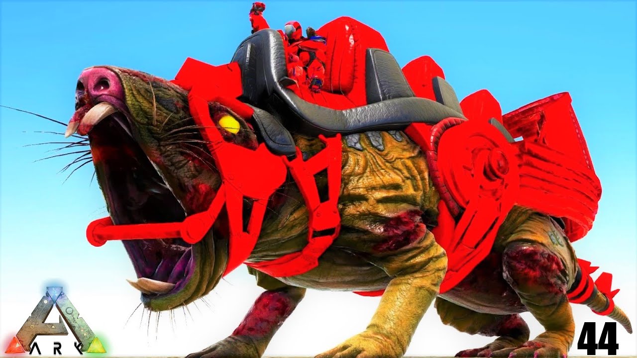 GIANT ZOMBIE RATS TAKE OVER THE WORLD !!! ARK Survival Evolved Pugnacia Dinos E44