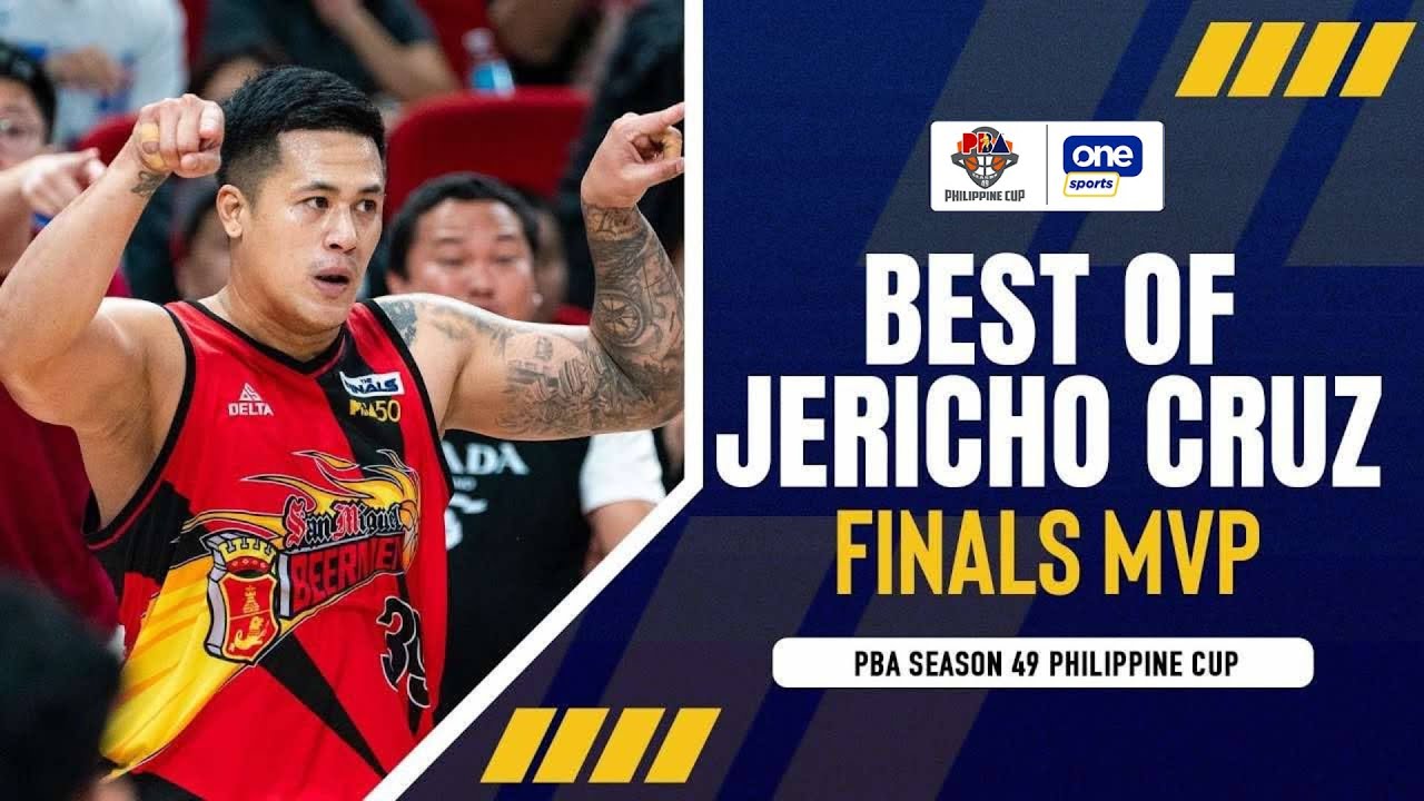 JERICHO CRUZ | FINALS MVP HIGHLIGHTS | PBA SEASON 49 PHILIPPINE CUP