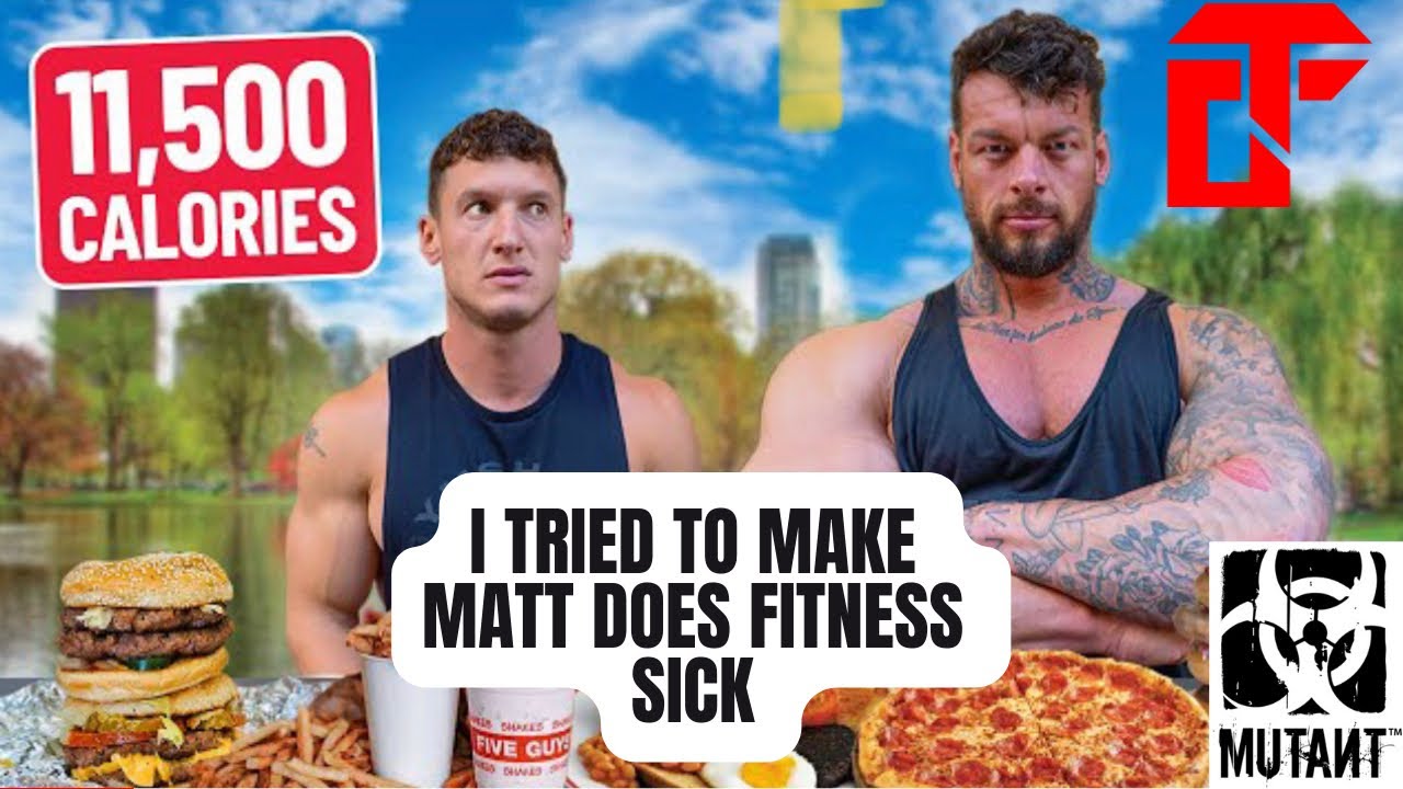 CAN MATT DOES FITNESS STOMACH MY PEAK OFF-SEASON FOOD PLAN