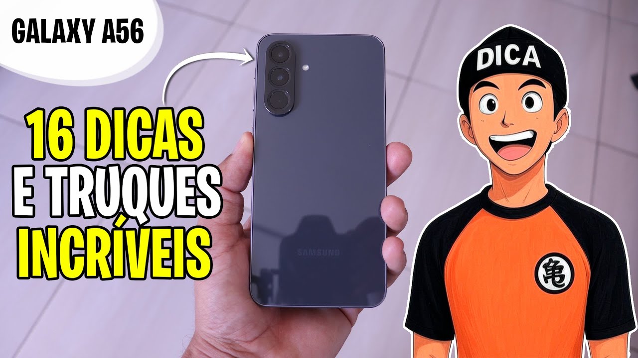 [INCRÍVEL] DICAS e TRUQUES da CÂMERA do Galaxy A56