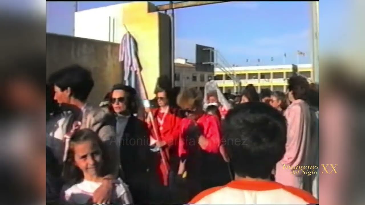 Salida procesional de María Auxiliadora
