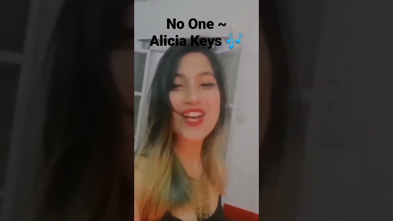 Alicia Keys I NO ONE COVER!!! 