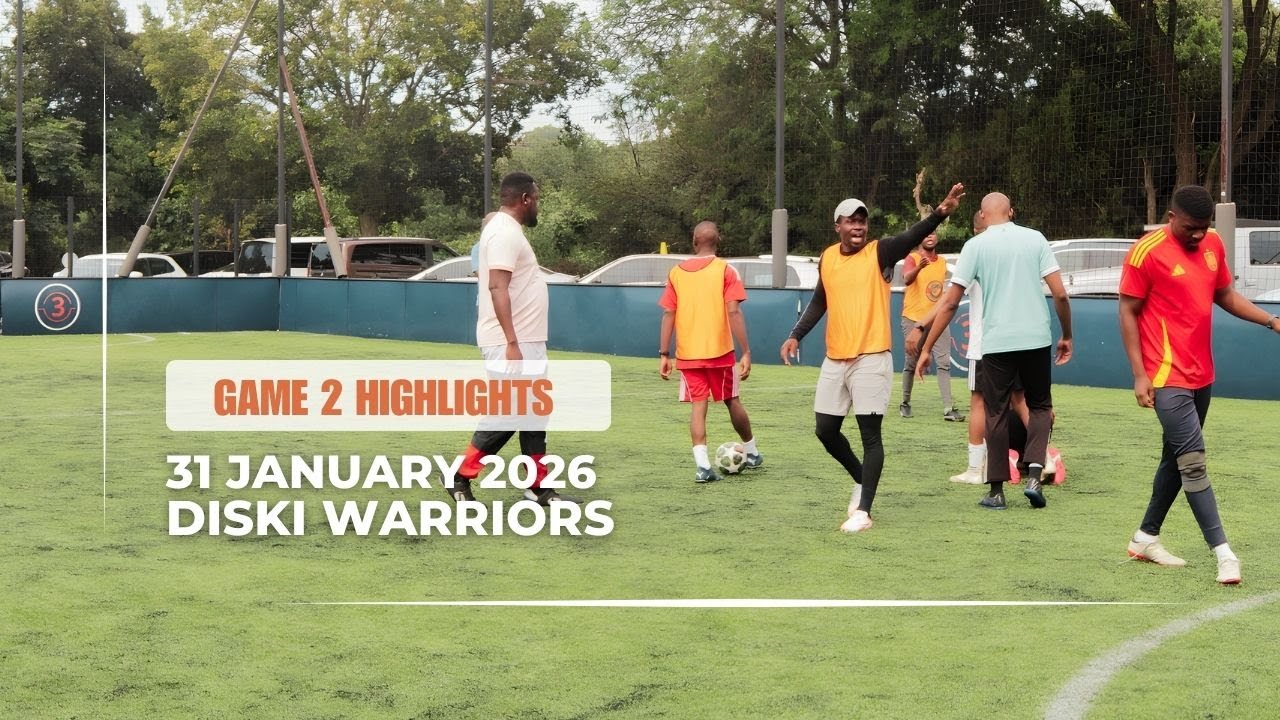 Football Highlights | Diski Warriors Game 2 | Discovery Soccer Park | 31 Jan 26