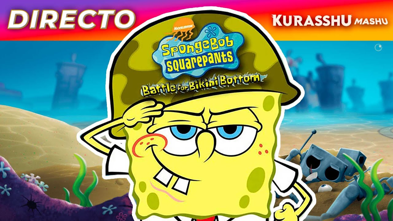 🔴 Intento no manquear en este juego de bob esponja