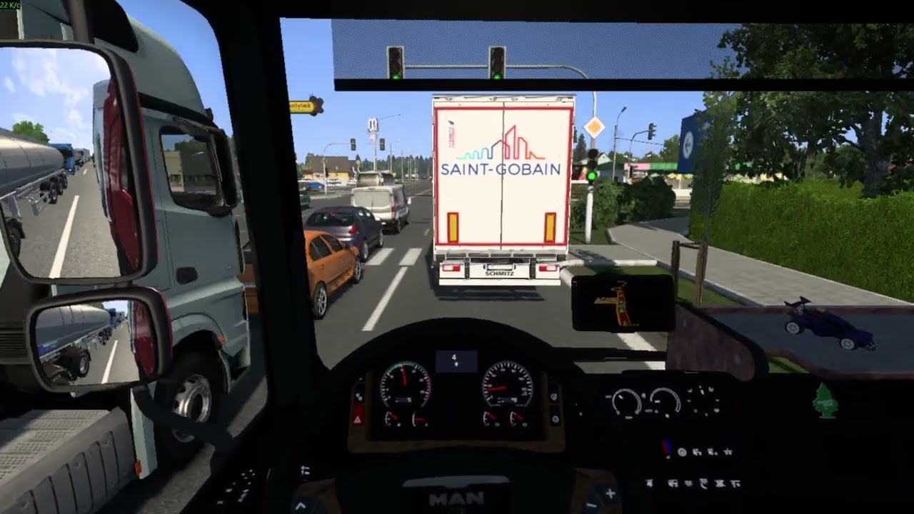 [ETS2 1.57] Realistic Driving|Man TGA 18.560| Crash At The End