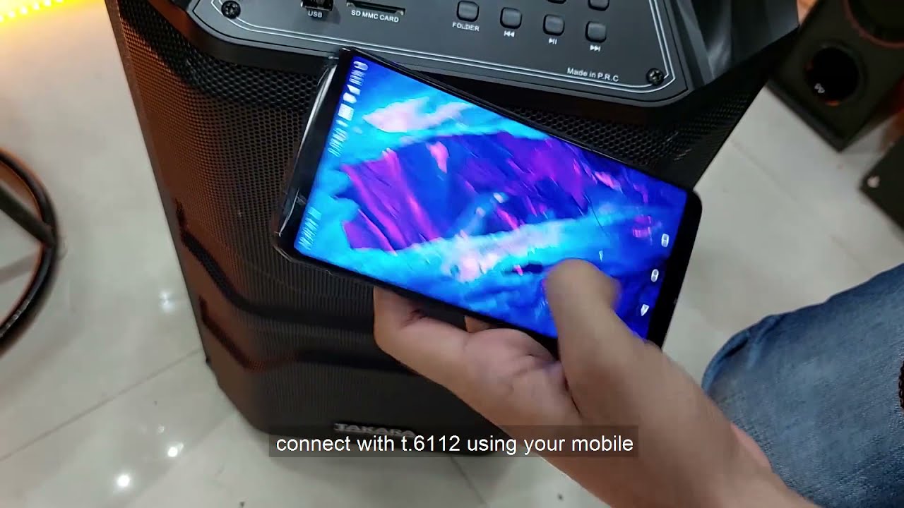 Takara T 6112 Bluetooth Recording Voice with Music Karaoke