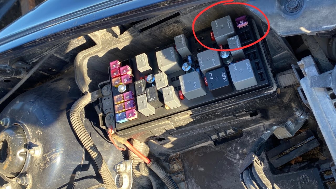 Starter and Starter Relay and Fuse Chevrolet Malibu 2008-2012 2.4l Location, Removal & Installation