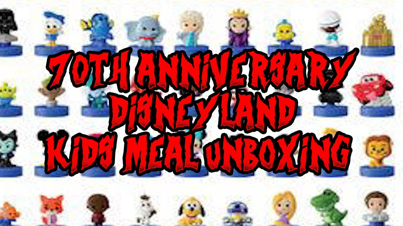 🎉🍔 UNBOXING McDonald’s Disneyland 70th Anniversary Kids Meal! 🏰✨