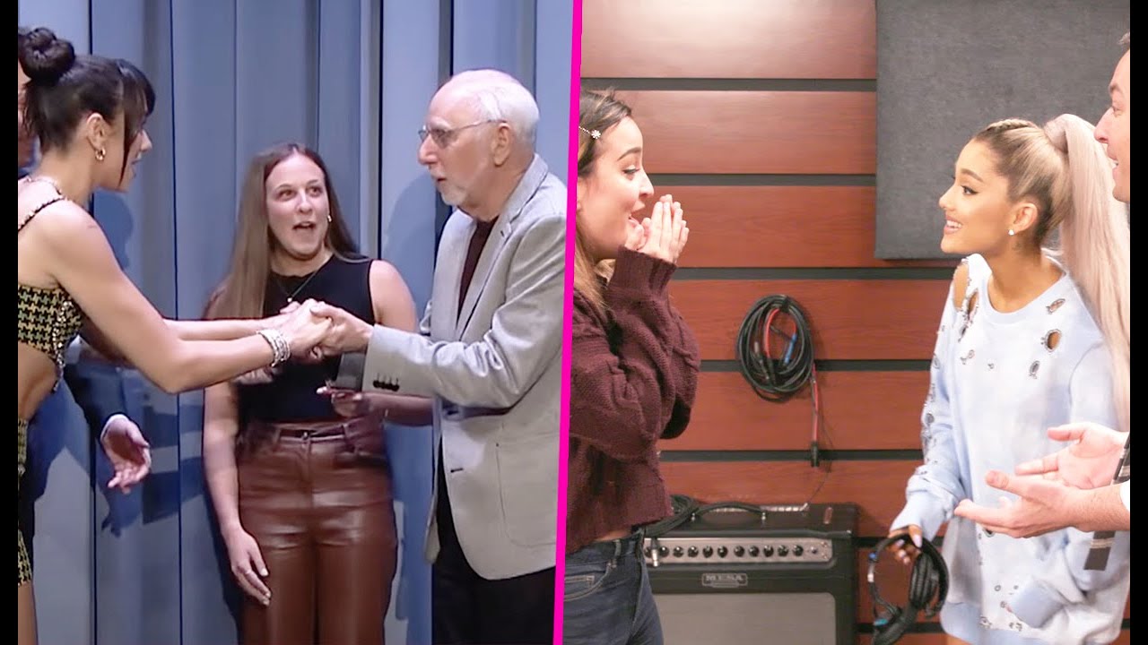 Moments When Celebrities Surprising Fans On Late Night Show