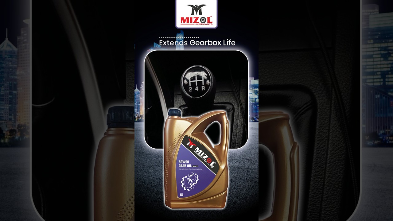 Smooth Gears, Strong Protection – Mizol 80W90 Gear Oil