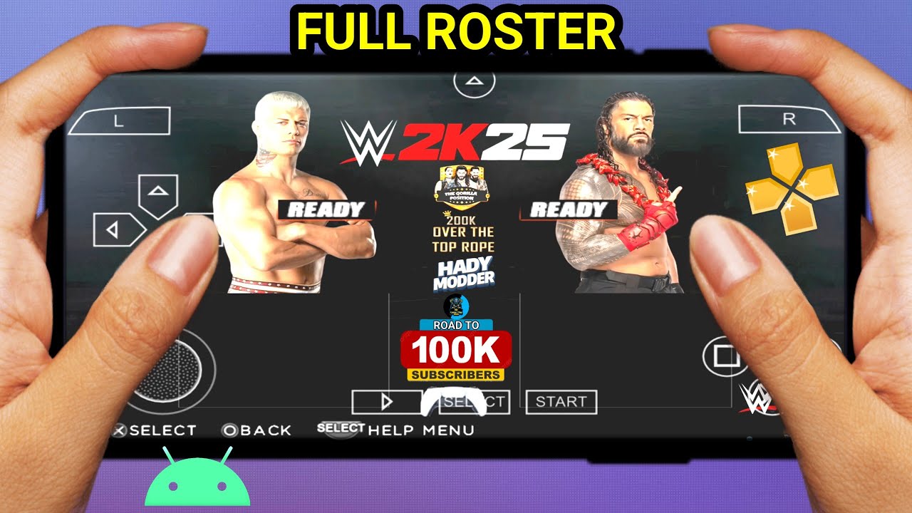 WWE 2K25 PSP &ndash; PEŁNY SKŁAD