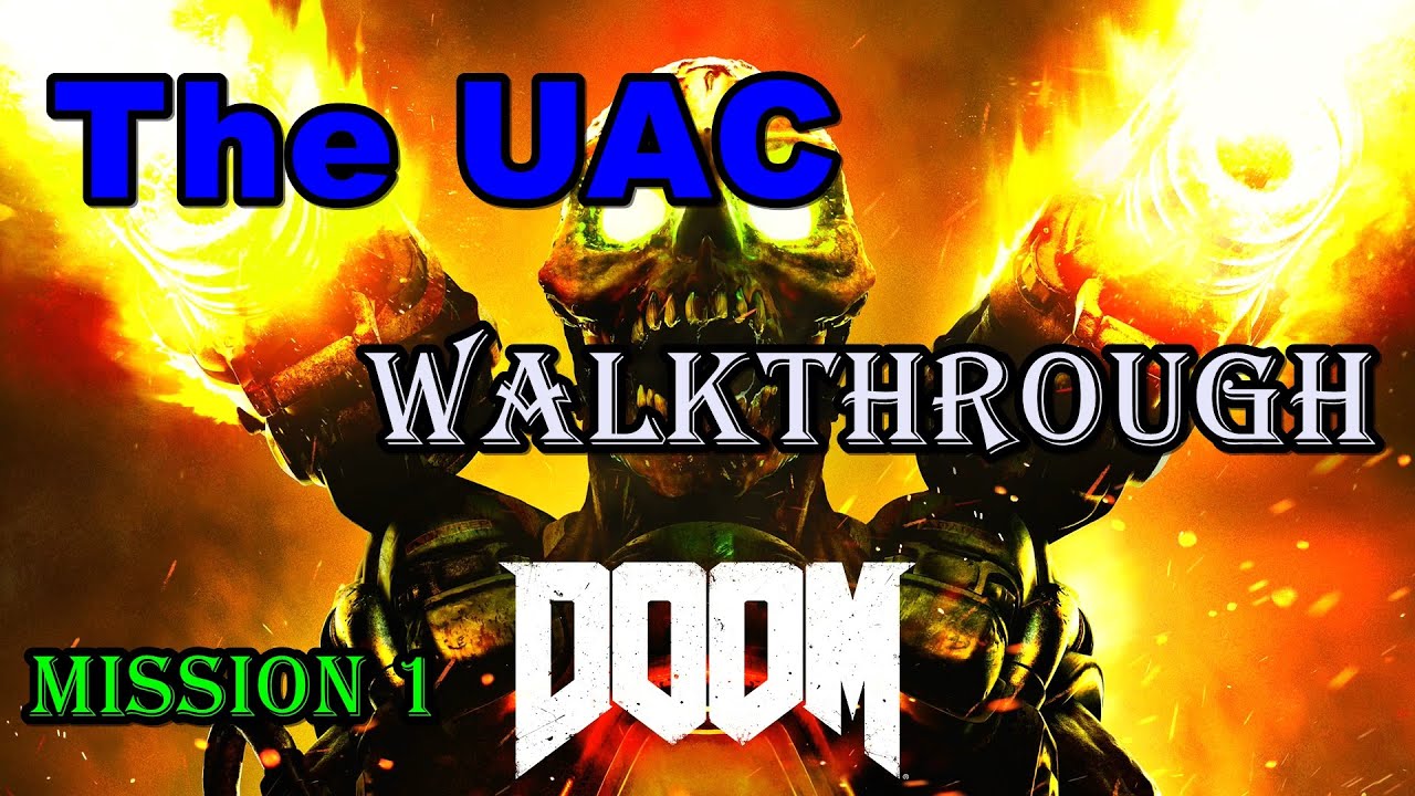 Doom 2016 Single Player Campaign Walkthrough Part 1 Find the Resource Ops entrance