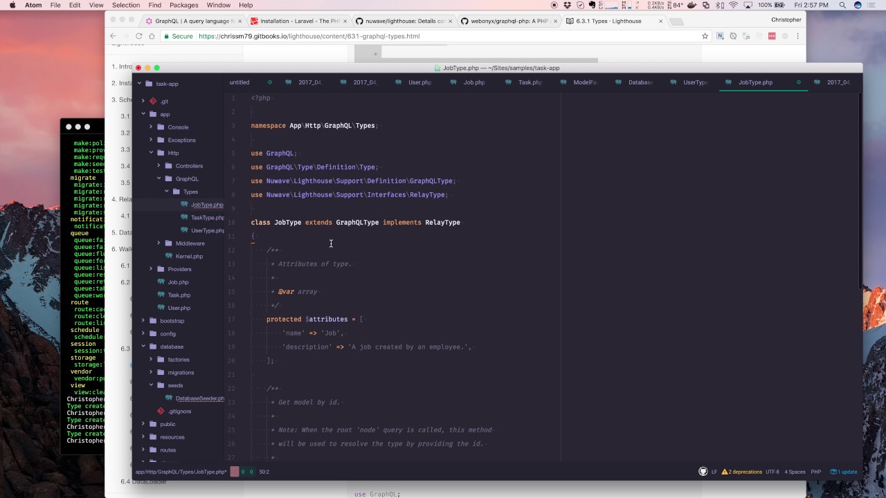 Up and running with Laravel & GraphQL