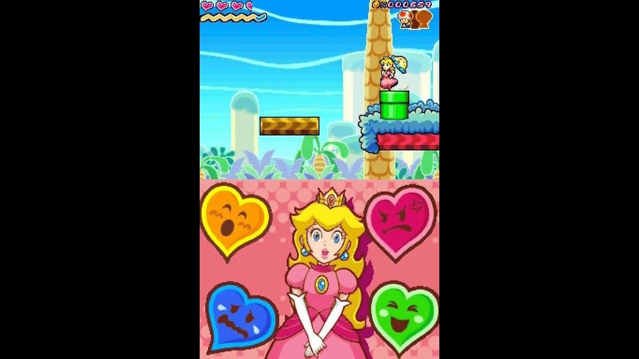 Super Princess Peach - World 2:  Hoo's Wood
