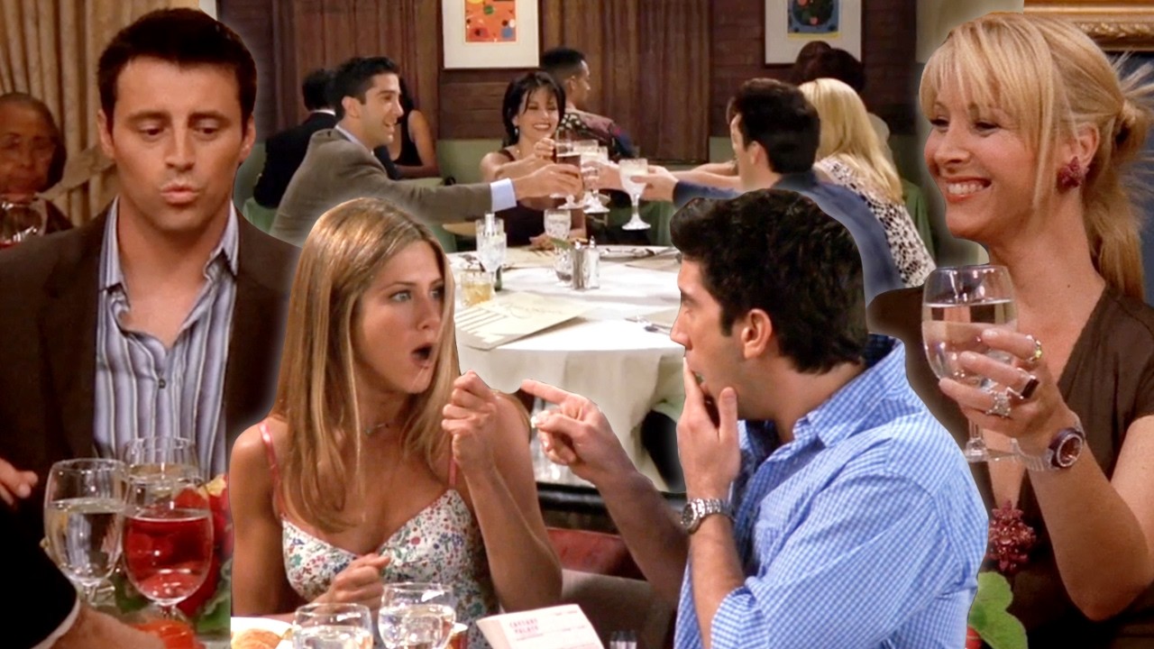 The Ones Where They Go Out to Eat | Friends