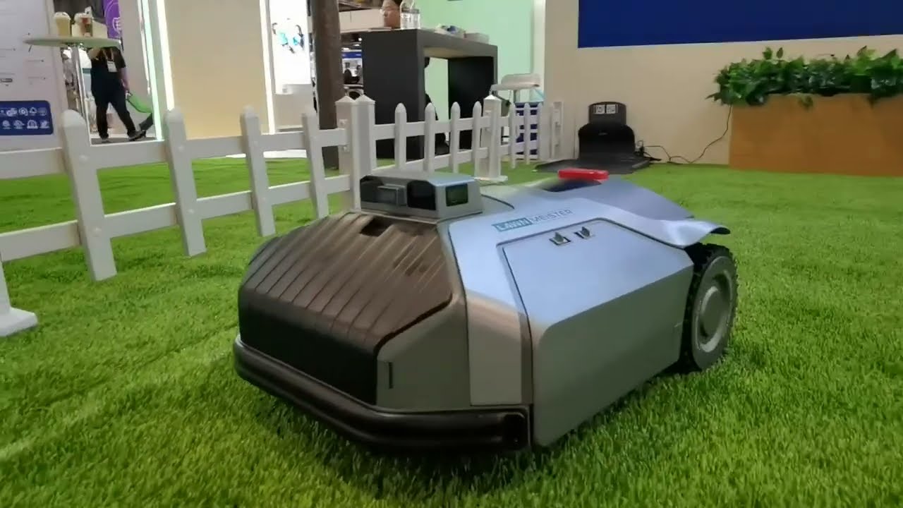 Heisenberg Robotics presents lawn care robot LawnMeister at CES 2023