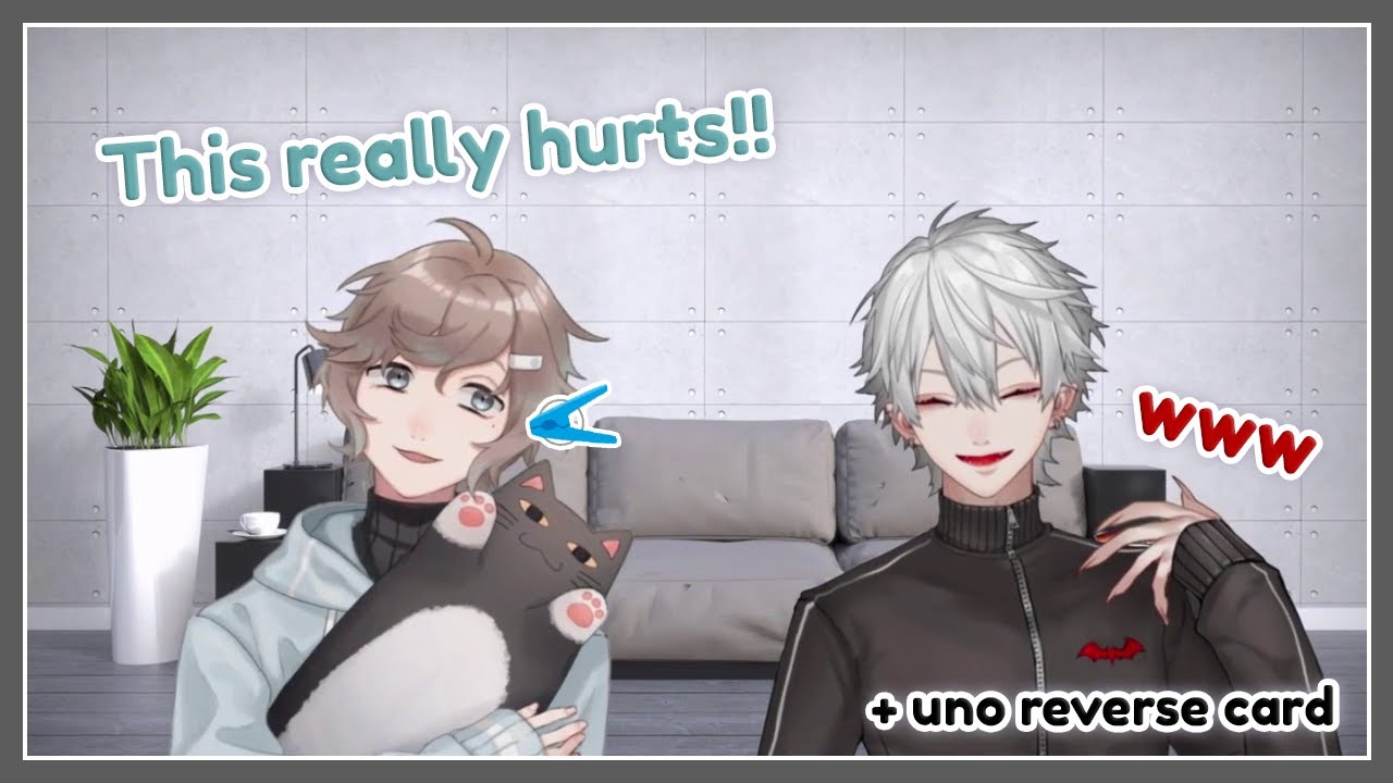 [ENG SUB] Kuzuha pinches Kanae's ear with a clothespin [Chronoir / Nijisanji]