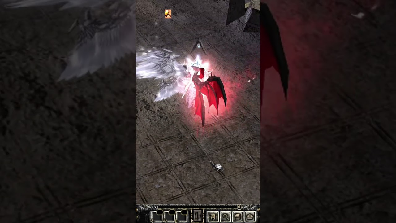 Bem e mal em uma s&oacute; wings 🤍❤️#MuAwaY #MuOnline #shorts