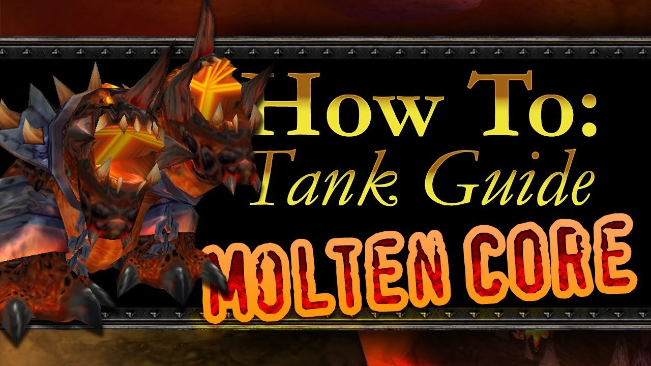 How To: Tank Guide - Core Hound Packs(+AoE tank strat) | Vanilla/Classic WoW