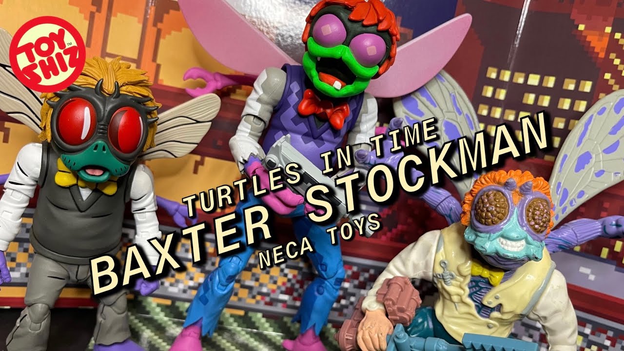 2021 ARCADE/SNES Baxter Stockman Turtles in Time by NECA Toys